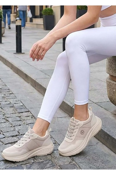 KOCAMANLAR Texin 1984 Sneaker Unisex Sports Shoes Beige