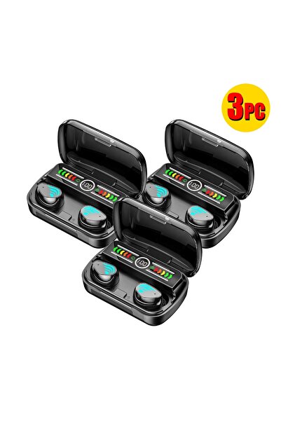 BUYMART 3 PC Combo M27 TWS Bluetooth 5.3 Wireless Earbuds
