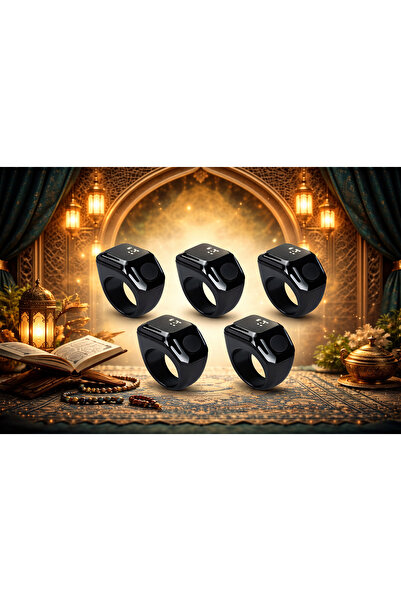 zikr counter 5 pieces / Smart Tasbih Ring for Men – ZIKR Smart Tasbih Ring