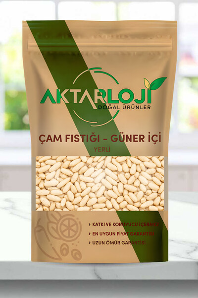 aktarloji 50 Gr Çam Fıstığı / Güner İçi / Dolmalık Fıstık - Katkısız & Doğal