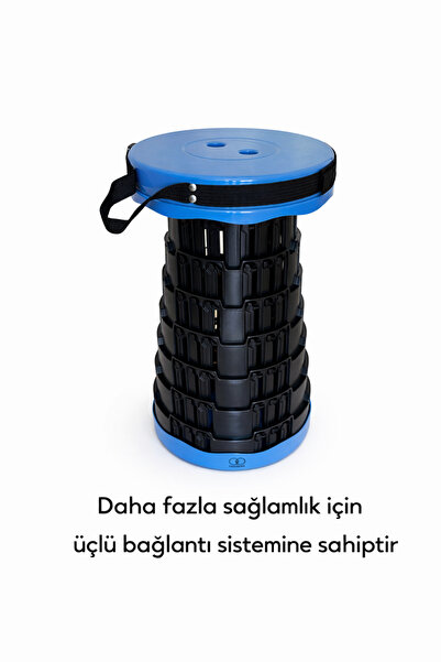 bayapalz Katlanır Tabure. Hafif, 100 Kg'a Kadar dayanıklı, Kolay taşınabilir ...
