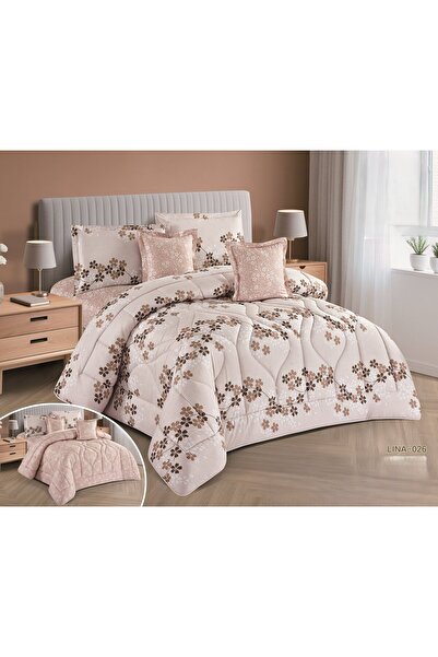 NAJMA Luxurious summer single bedspread with a floral design to give you eleg...