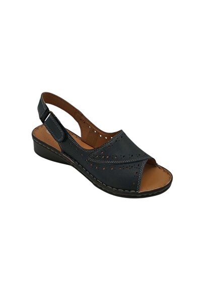 Mammamia Sandale damă 36, piele, negru