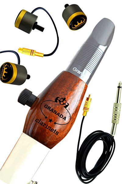 Granada Klarnet Ağaç Baril Ve Mikrofon Set