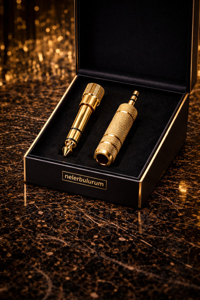 nelerbulurum مجموعة من قطعتين متوافقة مع محول تحويل من 3.5 ملم إلى 6.3 ملم و ...