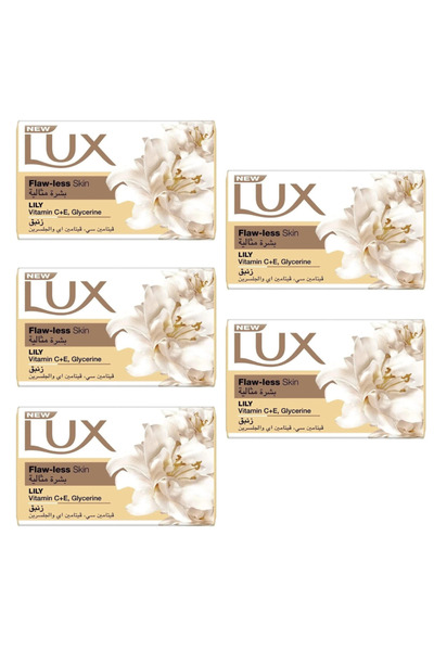 LUX FLAW-LESS GLOW SOAP BAR 5X75G