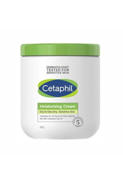 Cetaphil كريم مرطب للبشرة شديدة الجفاف والحساسة أبيض 550جرام