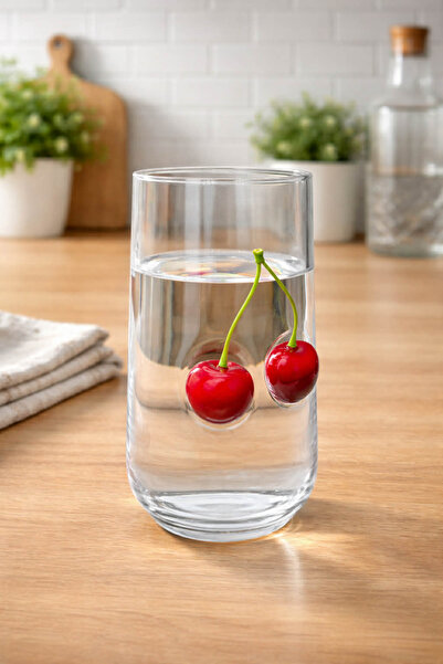 SERETTA 4'lü Su & Meşrubat Bardağı Seti - Dekoratif Tasarım