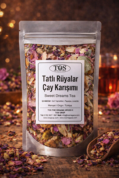 TOS The Organic Spices شاي سويت دريمز 100 جرام (1 الجودة) شاي الأحلام الجميلة
