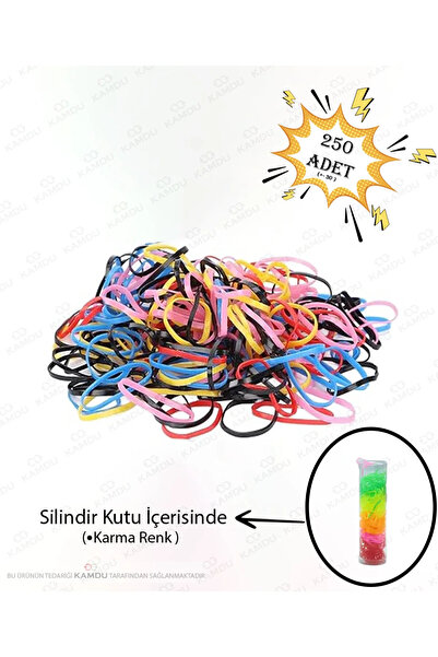 Embays Saç Örgü Tokası , Lastik Toka, Çok Tokası, Kutulu Lastik Toka