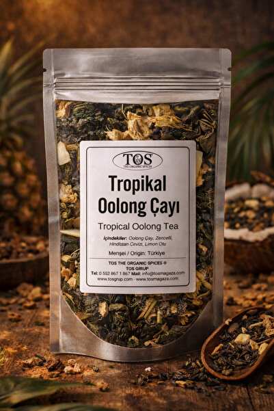 TOS The Organic Spices Tropikal Oolong Çayı 40 gr (1. Kalite) Tropical Oolong...