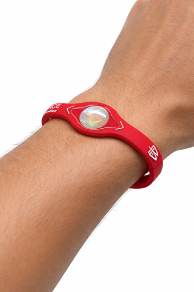 TuQos Power Balance Kırmızı Denge Bilekliği Orijinal