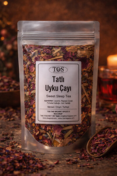 TOS The Organic Spices 40 جرام شاي سويت سليب - شاي سويت سليب الأول الجودة)