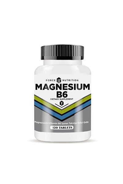 Force Nutrition Force Nuttrition Magnezyum+b6 120 Tablet
