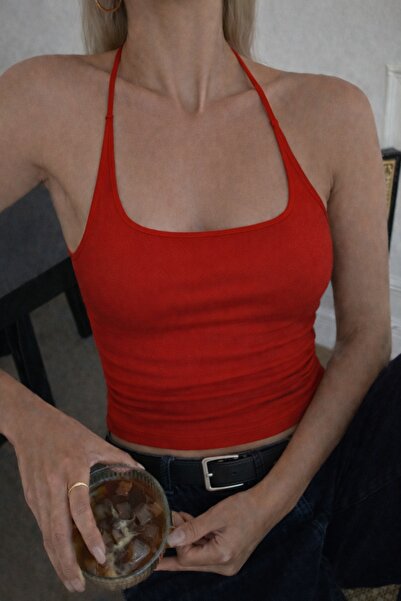 BESTYSO Halter Neck Top Halter Tank