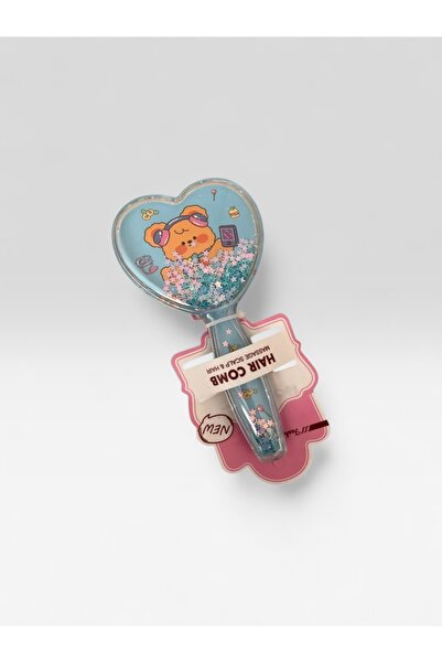 BTRENDY Kız çocuk kalp şekilli sevimli tarak