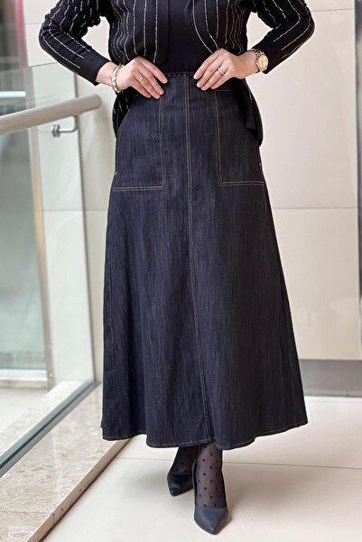 Ceremony Джинсова спідниця з заклепками