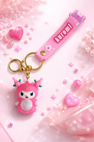 OEM Breloc tip Kuromi, Bec LED