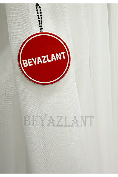 BEYAZLANT Ttibambu Şantuklu Kırışmaz | 1/3 Kat Sıkı Pileli Tül Perde Ütü İste...
