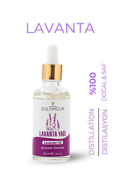 GÜLAMOUR %100 DOĞAL-SAF-KATKISIZ LAVANTA YAĞI 50ML