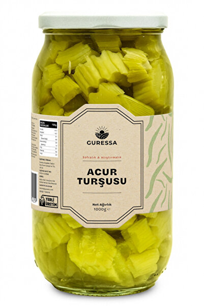 GURESSA Acur Turşusu 1000 ml (Atıştırmalık & Sofralık)