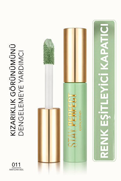 Flormar Stay Perfect Yüksek Pigmentli & Yarı Mat Bitişli Likit Kapatıcı - 011...