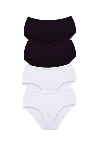 Royaleks 4 bucăți Tutku Chiloți de cauciuc groși Bato cu talie înaltă S4