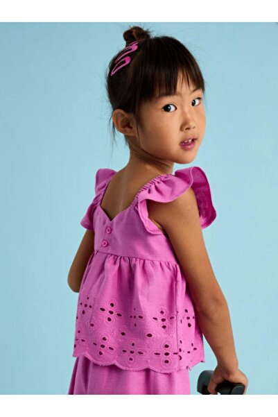 MAYORAL KIZ ÇOCUK 3561 GÖZLÜ ÜST PANTOLON TAKIM GKM0216