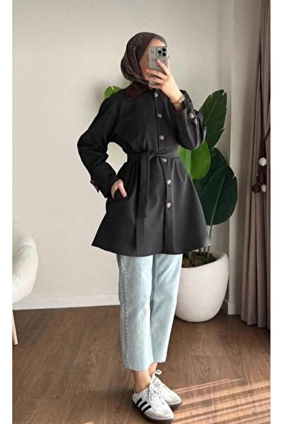 YEDİLALE SUET YAKALI BONDİT KUMAŞ CEKET