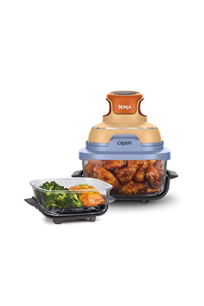 NINJA CRISPi 4-in-1 Taşınabilir Cam Hazneli Pişirme Sistemi - Mango Clouds