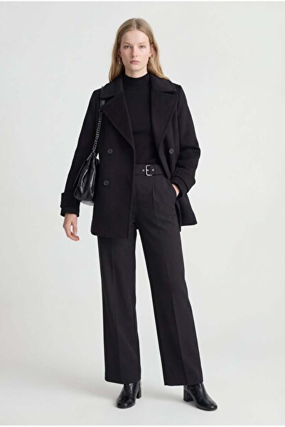 PAULMARK Жіночий короткий кашеміровий пальто