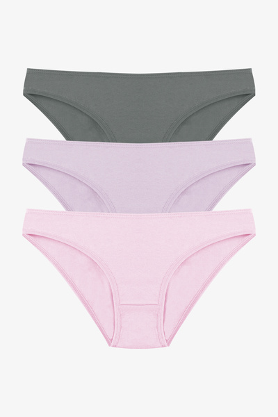 koza iç giyim Γυναικεία εσώρουχα 3 συσκευασιών βαμβακερά Basic