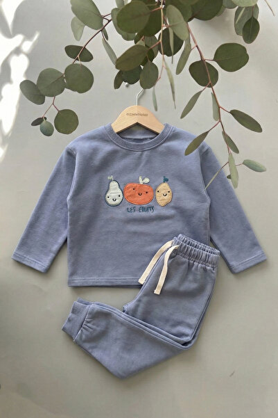 Cigit Sweatshırt Takım 1-5 Yaş Mint Yeşil