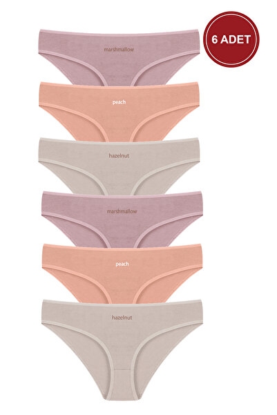 koza iç giyim Chiloți de bază din bumbac din 3 piese pentru femei