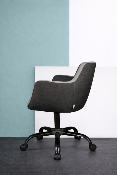 Bürocci Comfort Metal Ayaklı Çalışma Koltuğu- Gri Kumaş-2244t1110
