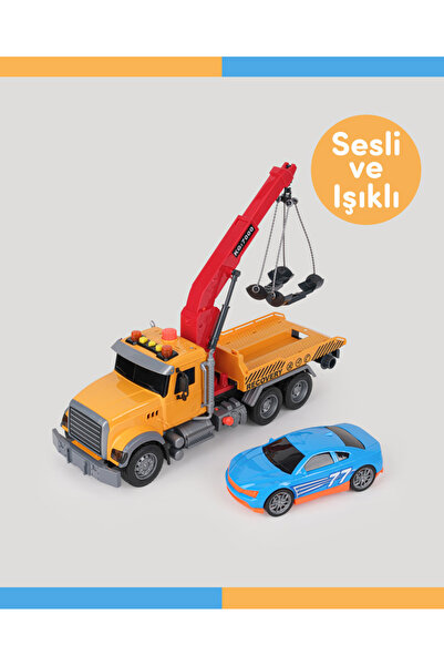 LETS BE CHILD Sesli ve Işıklı Çekici Kamyon