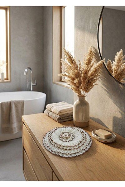 ASAFRİ مهر ومنشفة هدية محبوكة يدويًا قطعة واحدة