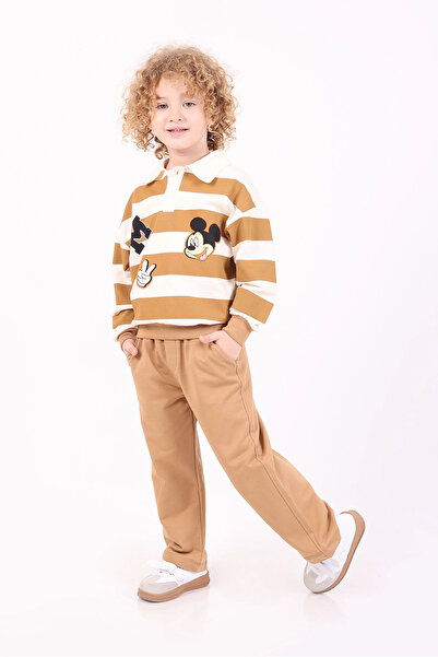 Mixima 3-4-5-6 Yaş Erkek Çocuk Yarım Patlı Mevsimlik Iki Ip Alt Üst Ikili Eşo...