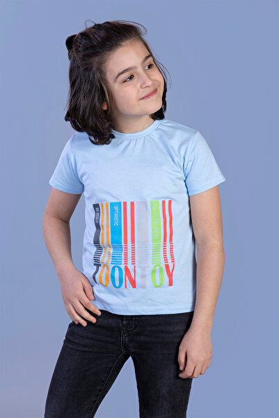Toontoy Tricou cu mânecă scurtă cu imprimeu pentru băiat