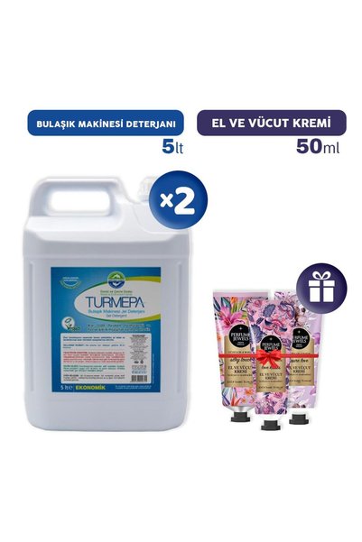 Eyüp Sabri Tuncer Turmepa Bulaşık Makinesi Deterjanı 5 lt x 2, El Kremleri He...