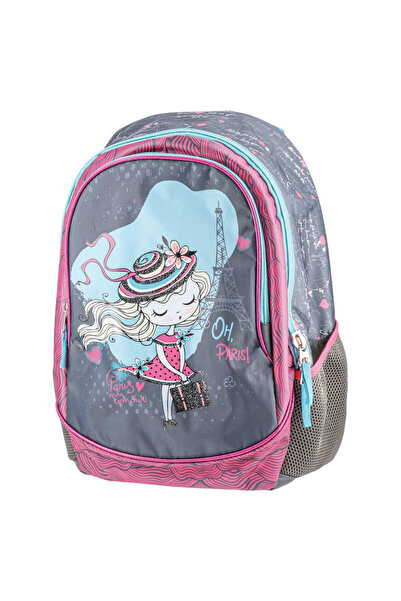 Sazio Rucsac Smash Paris Girl Neo Schoolbag