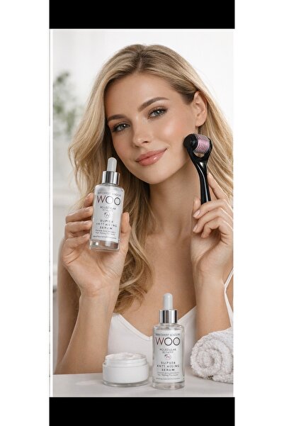 ShineShop Dermaroller Titanyum Uçlu 540 Iğneli Derma Roller 0.5 mm Woo Yaşlan...