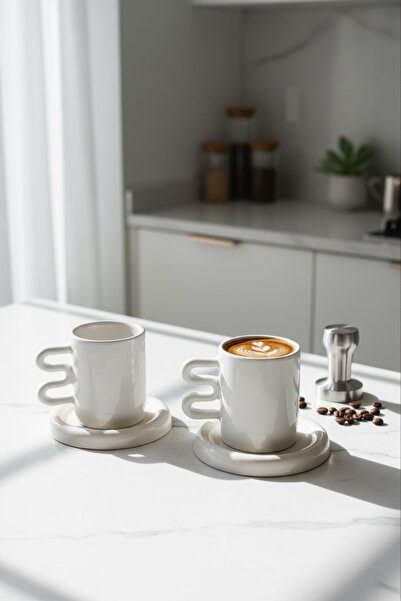 LALEZEN HOME طقم أكواب موديل زايرا