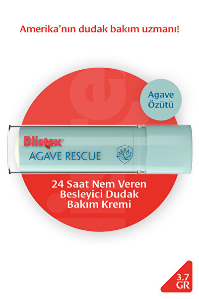 Blistex Agave Rescue - Uzun Süreli Nemlenmeyi Destekleyen Kurtarıcı Dudak Bak...