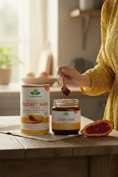 DRNATURAL 3 Adet Kudret Narı Macunu Bal Keçiboynuzu Bitki Karışımlı Bitter Melon Macun 240 Gr.