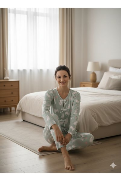 TAWBE Women's Pajama Set Comfortable Home Wear Set