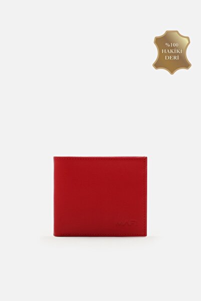 MAFİ 100% Real Leather Edge Unisex Genuine Real Leather Black Wallet