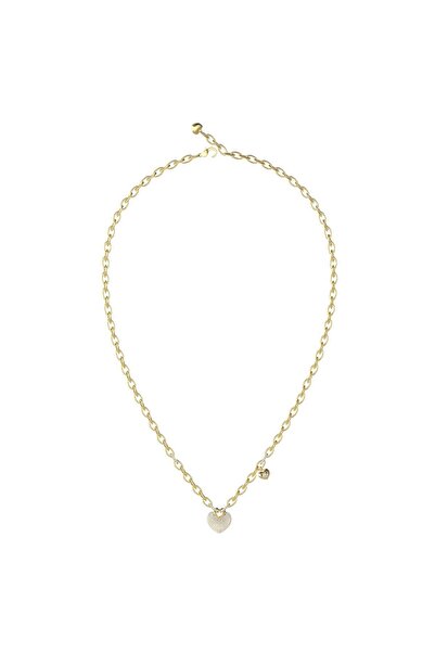 Guess JGUJUBN05212JWYGTU قلادة نسائية على شكل قلب