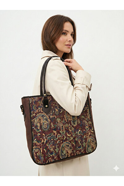 STAMBOUL Authentic Shawl Patterned Women's Shoulder and Shoulder Bag - a Gift...