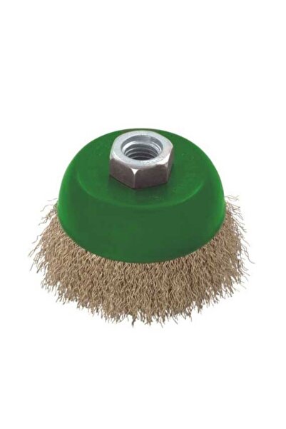 TROY 27710-125 Saçaklı Çanak Fırça (125mm)